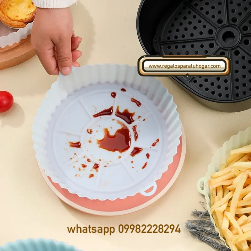 Canasta de Silicona 14 cm. para Airfryer, microondas, horno convencional, olla a presión ... - Image 2