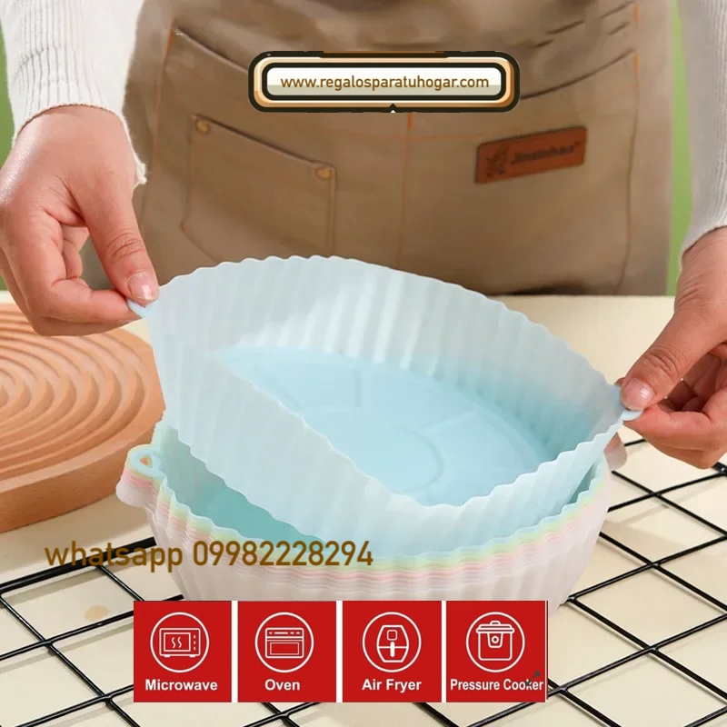 Canasta de Silicona 14 cm. para Airfryer, microondas, horno convencional, olla a presión ... - Image 3