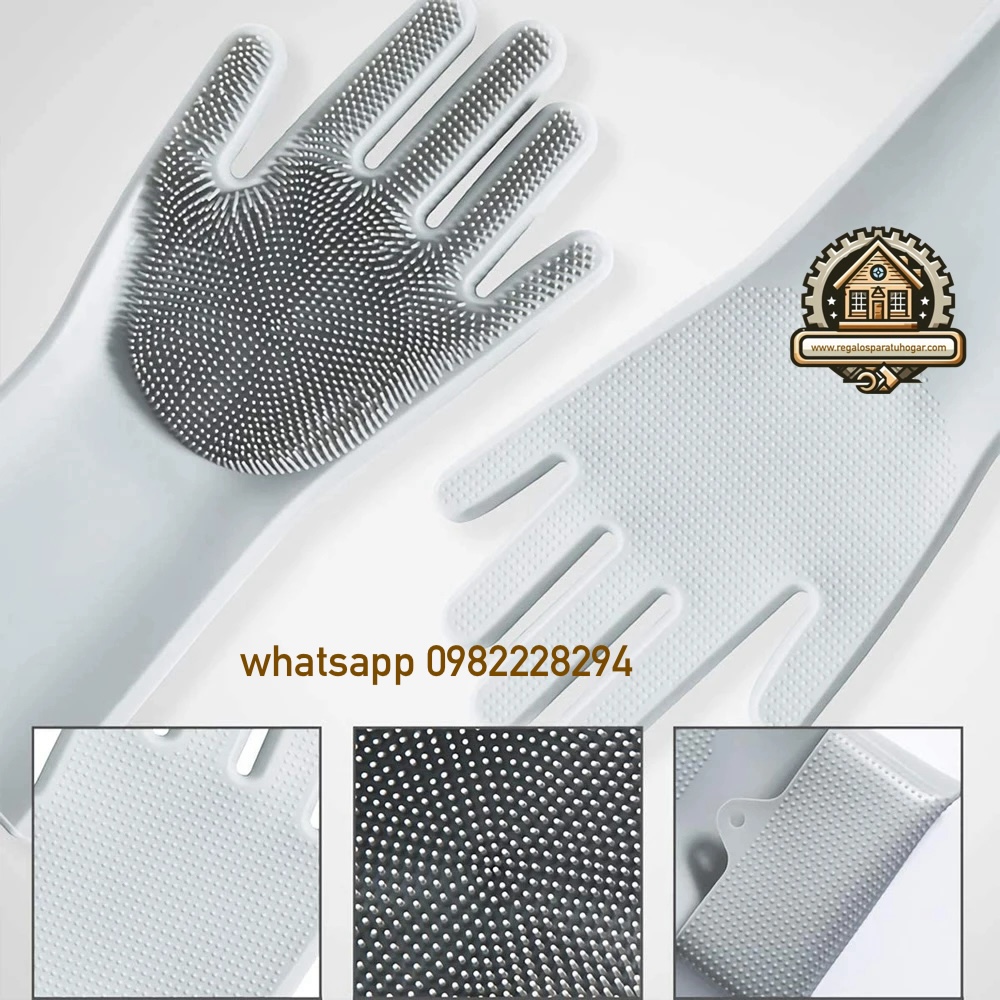 Guantes de Silicona ideales para limpieza y cocina - Image 6