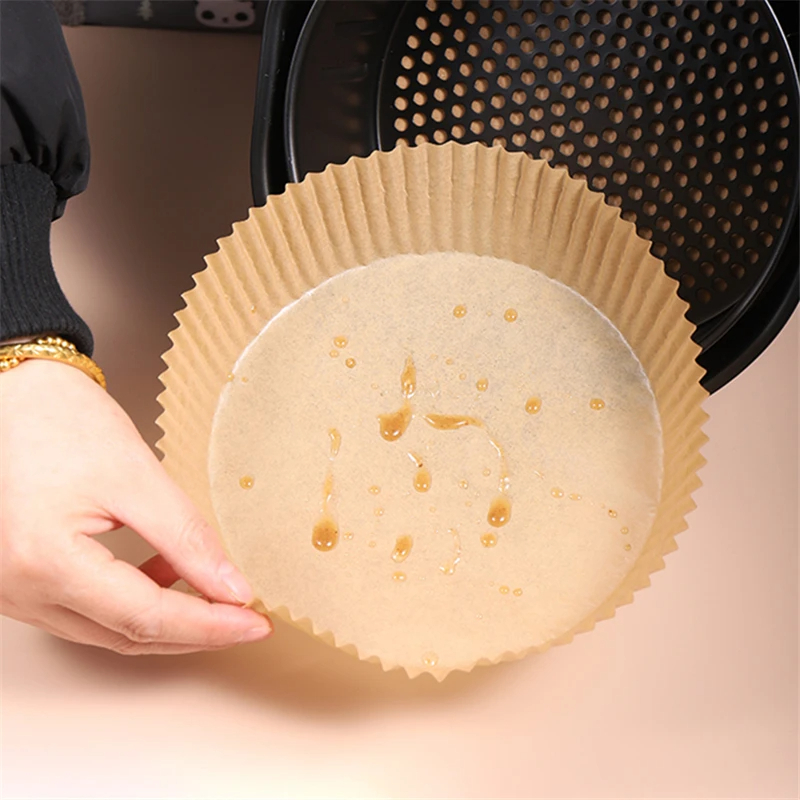 Papel para Air Fryer (Paquete ultra resistente y limpio de 50 unidades) - Image 9