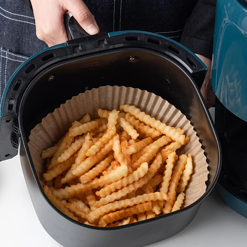 Papel para Air Fryer (Paquete ultra resistente y limpio de 50 unidades) - Image 7