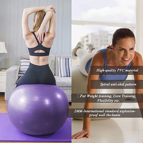 Pelota Anti ruptura para yoga, pilates, etc. - Image 4