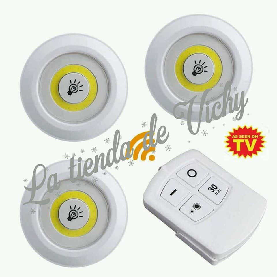 Kit de 3 Luces Led con control remoto - Image 3