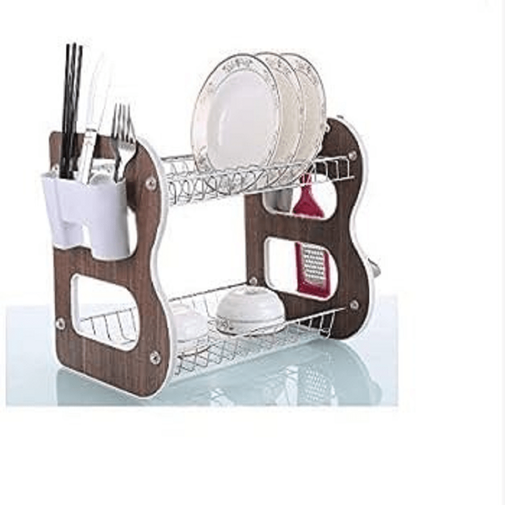 Escurridor de Platos Elegante de 2 niveles Ref. 12