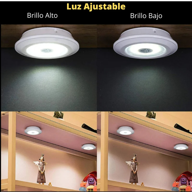 Set de 3 Luces LED con Baterías y Control Remoto - Image 8