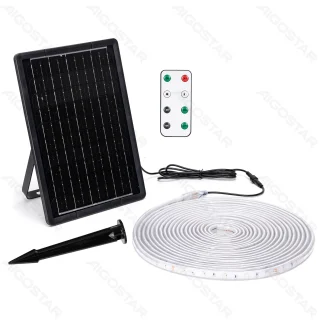 Tira LED Solar para Piscina Aigostar – Iluminación Decorativa y Funcional para Exteriores
