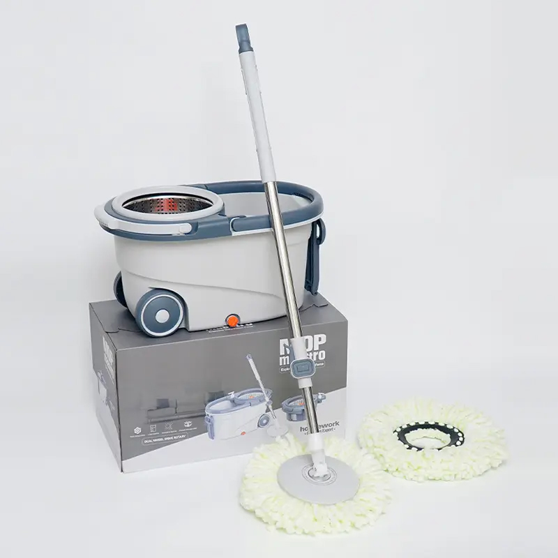 Kit de Trapeador con Cubeta “CleanPro 360”