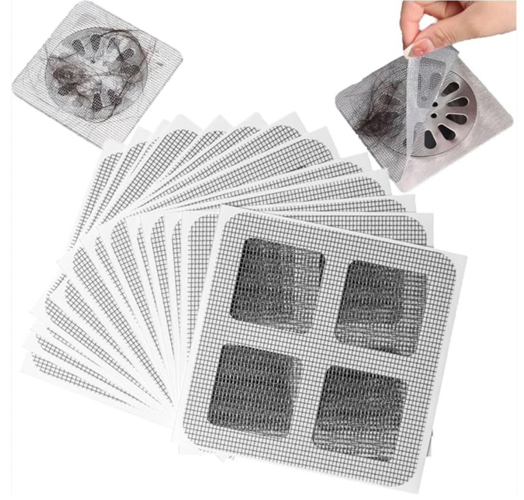 Malla Adhesiva Filtro Atrapa bichos y Pelos para Rejillas de Desagüe - Image 3