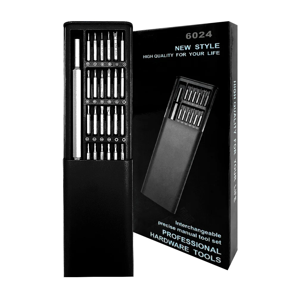 Kit Destornillador para Electrónica 24 piezas