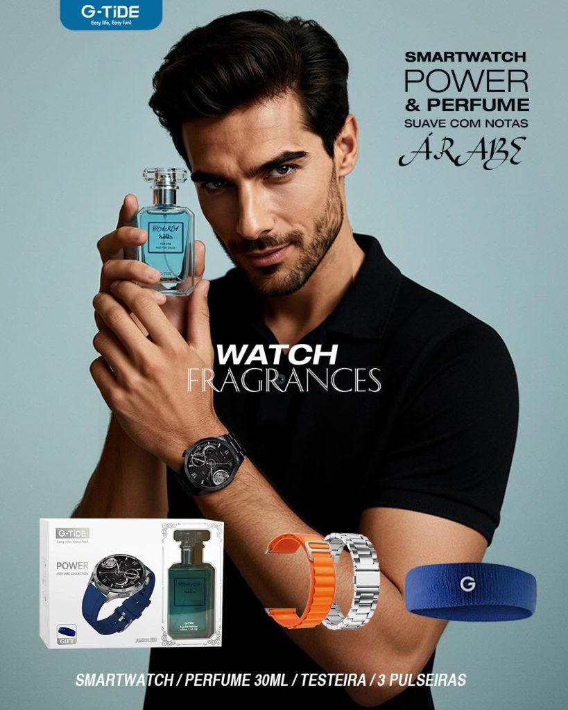 Smartwatch G‑TiDE Power con Perfume 30 ml incluido