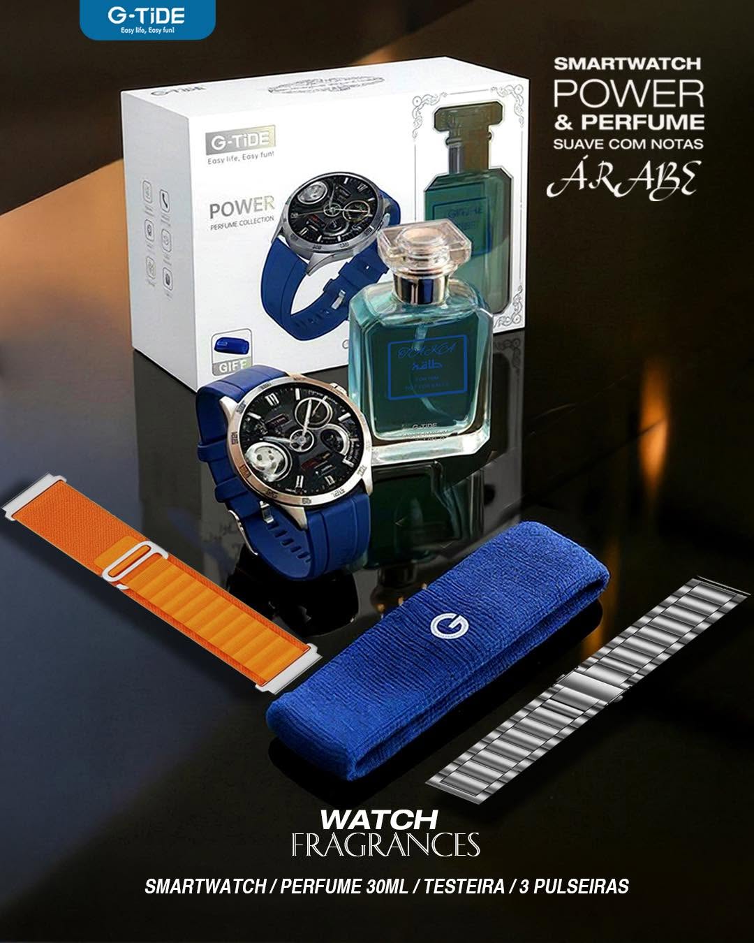 Smartwatch G‑TiDE Power con Perfume 30 ml incluido - Image 3