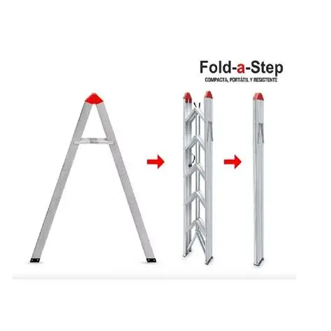 FOLD A STEP – Escalera Plegable Compacta y Portátil