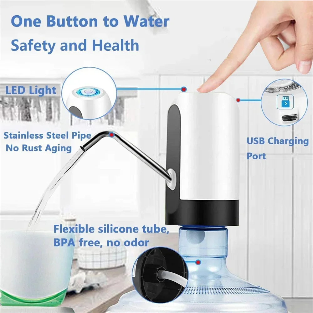 💧 Bomba Dispensadora Portátil para Botellones de Agua Grandes. – Practicidad y comodidad al alcance de tu mano - Image 3