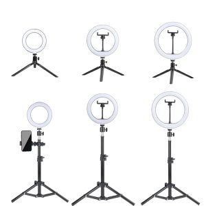 Aro de Luz LED LJJ Series con Trípode y Soporte para Celular