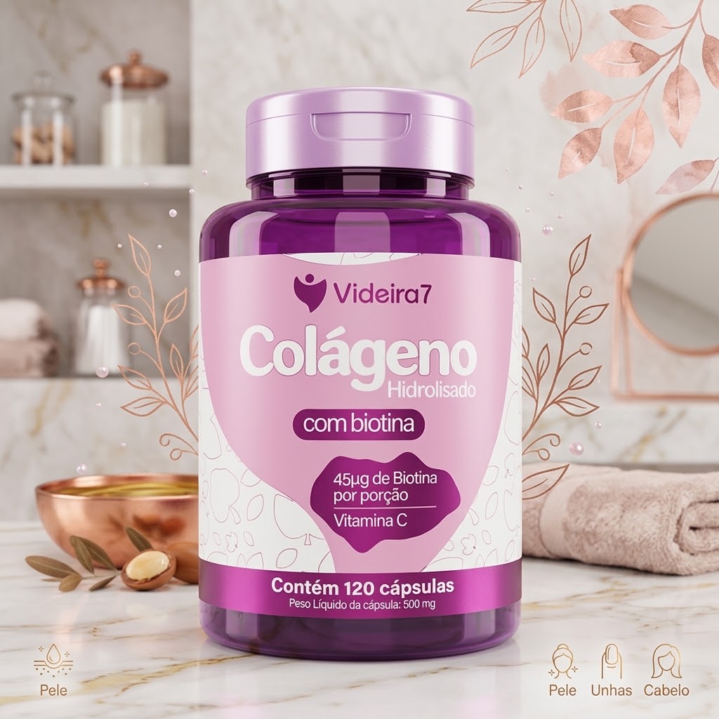 Colágeno Hidrolizado con Biotina y Vitamina C