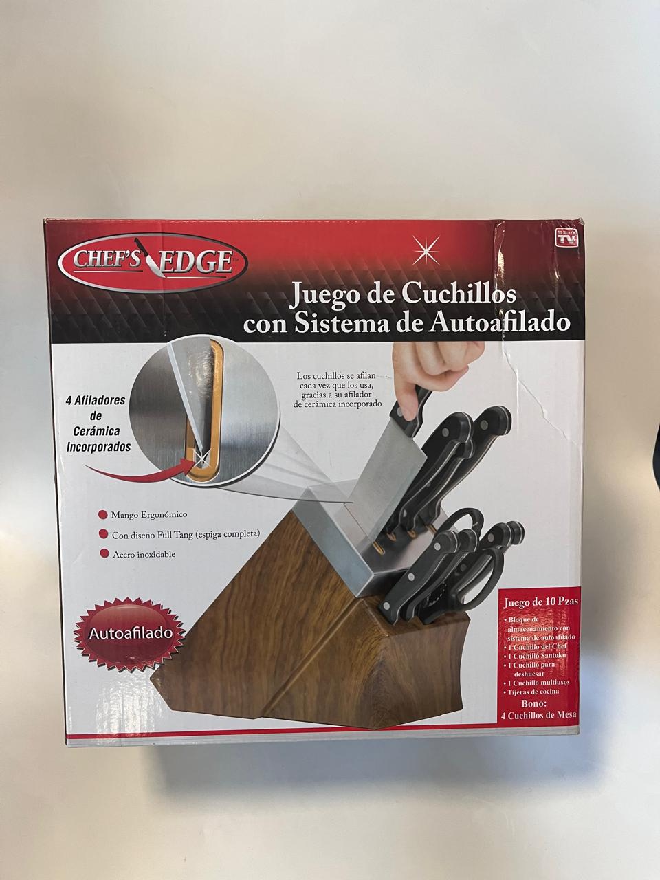 Juego de Cuchillos de autoafilado CHEF’S EDGE - Image 2