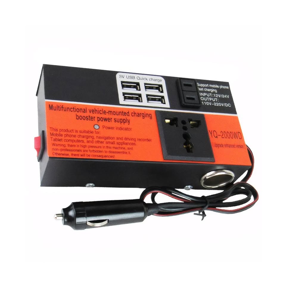 Convertidor de corriente de 12 V a 220V, 1500W - Image 6
